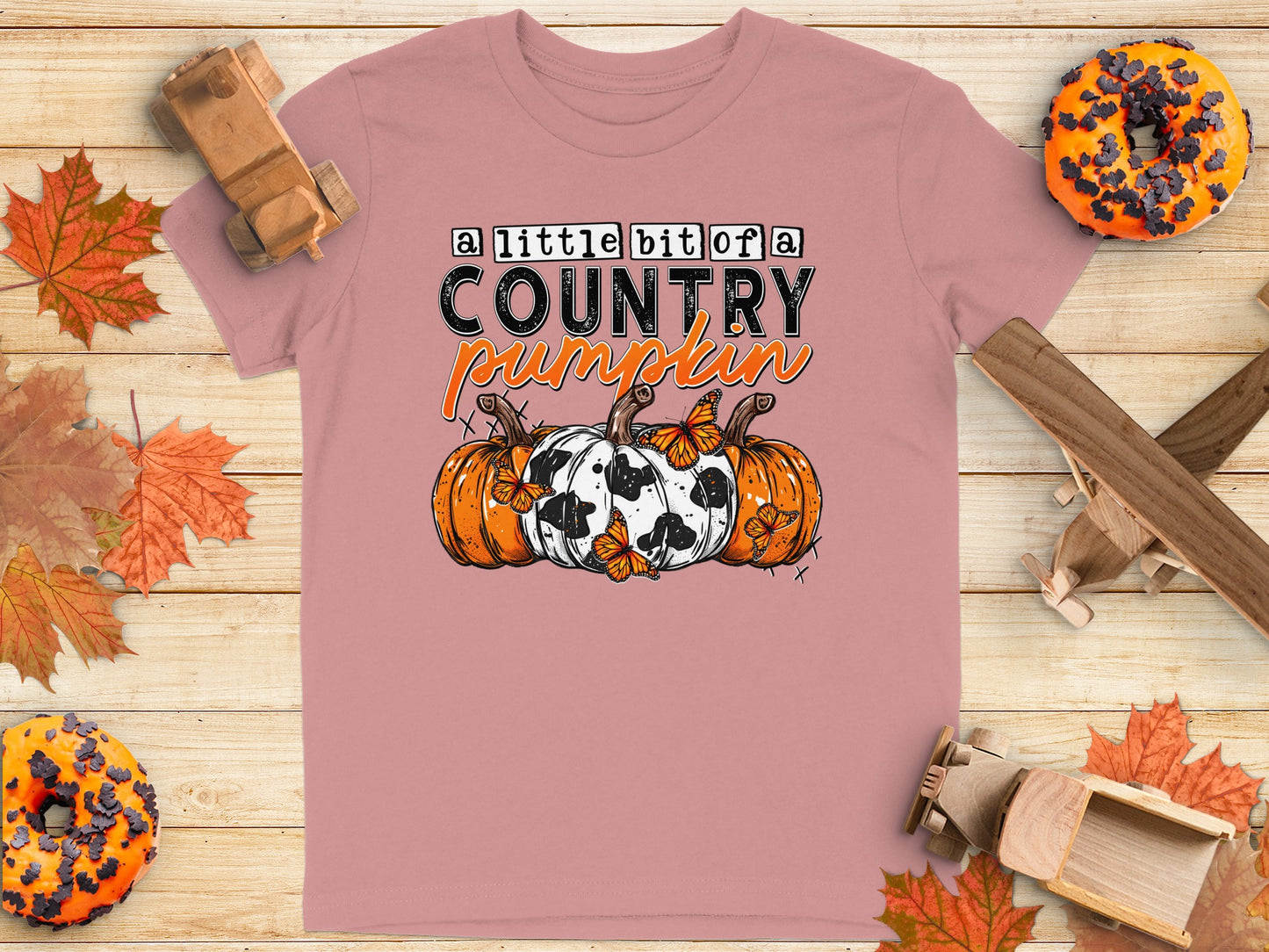 A Little Bit Of A Country Pumpkin T-Shirt Product