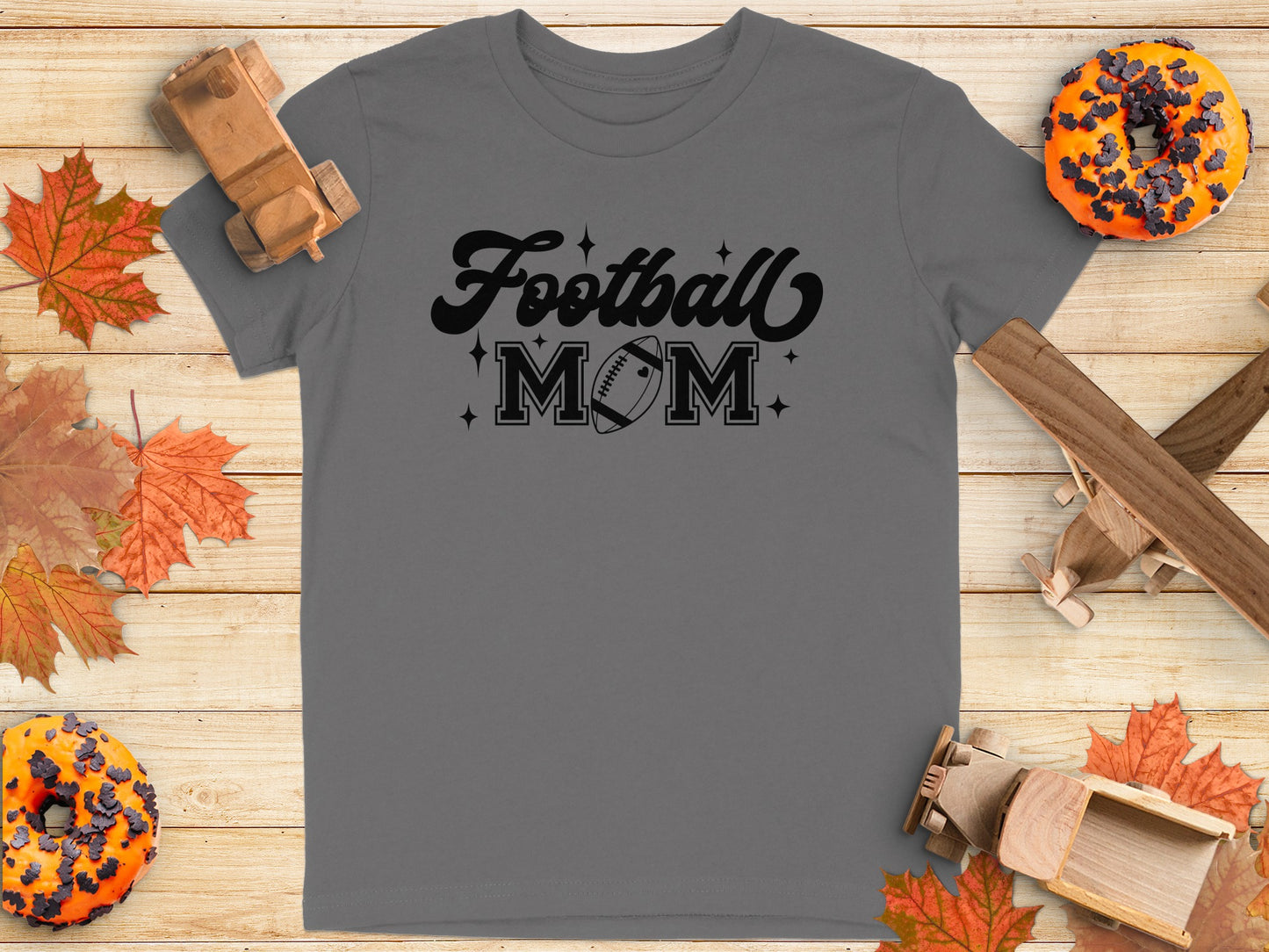 Football Mom Sports Fans Graphic Tee Shirt product type