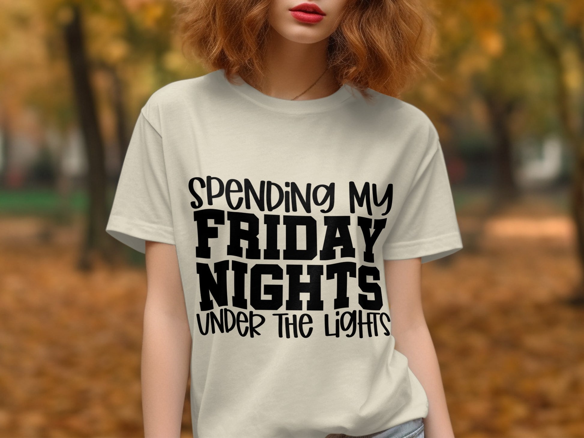 Spending My Friday Nights Under The Lights T-shirt product