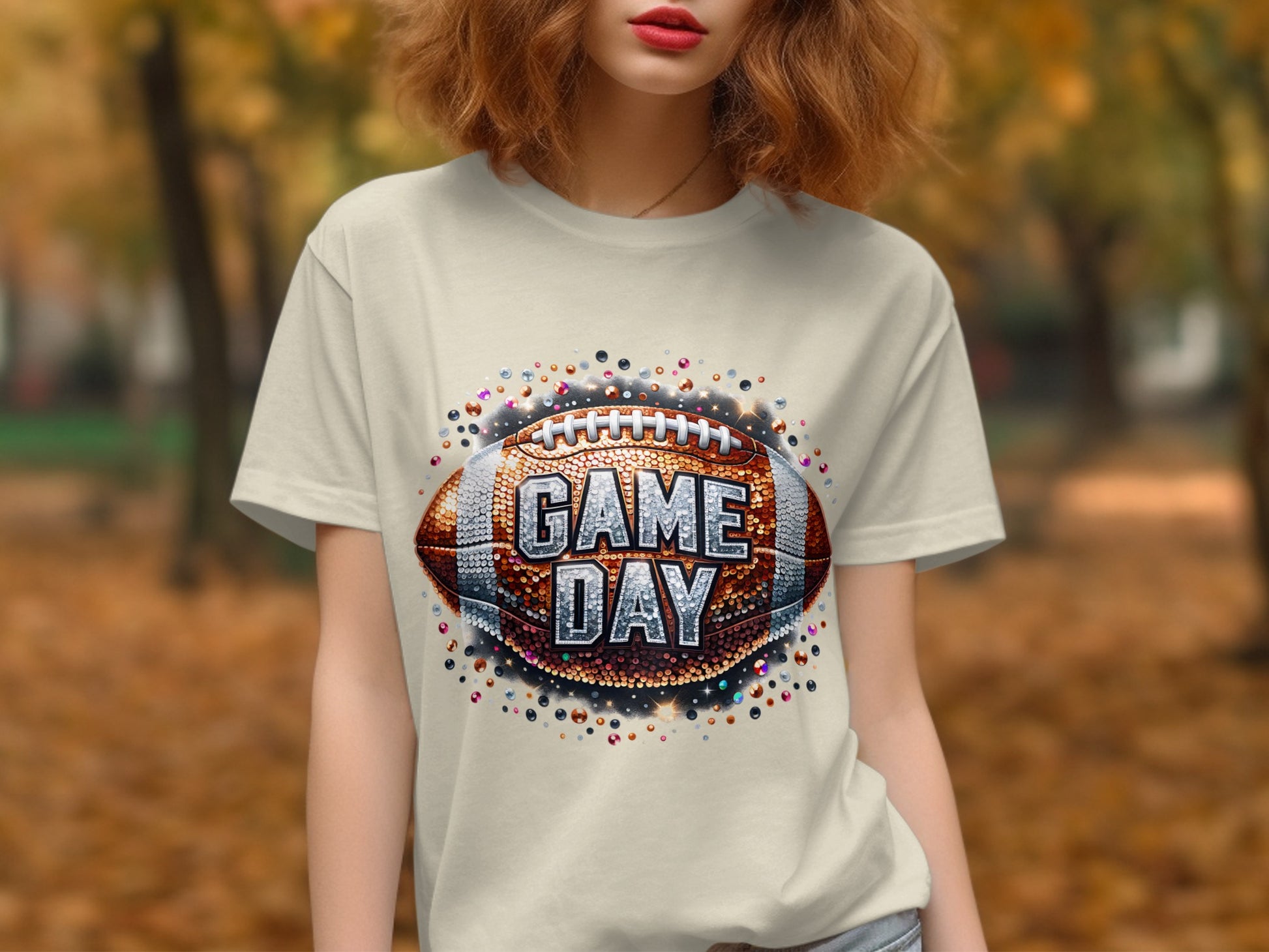 Game Day Football T-Shirt perfect for sports fans product type