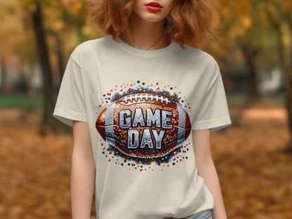 Game Day Football T-Shirt perfect for sports fans product type