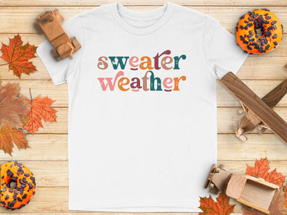 Sweater Weather Graphic Tee for Cozy Autumn Days product