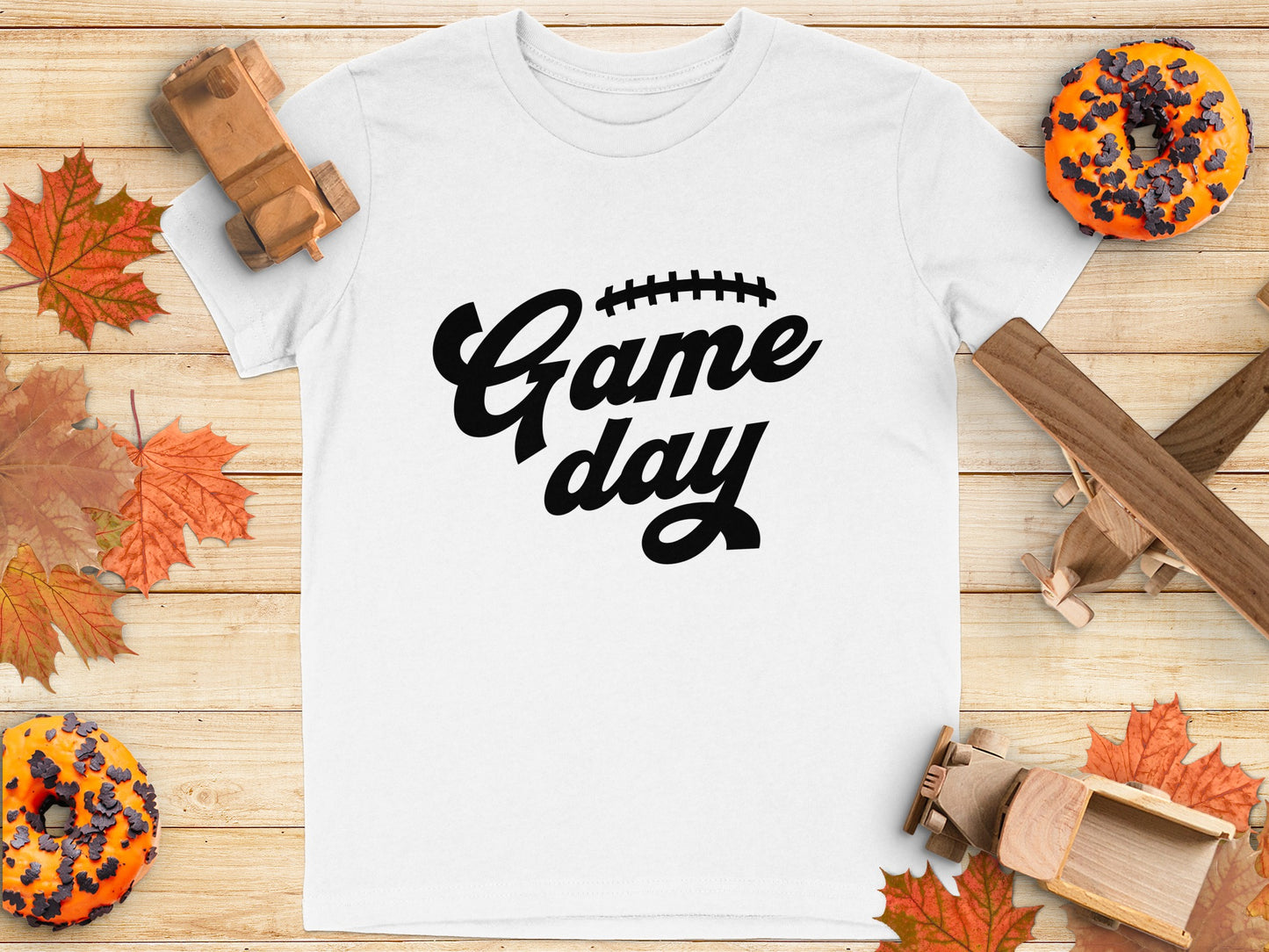 Game Day Football Themed Graphic T-Shirt product type