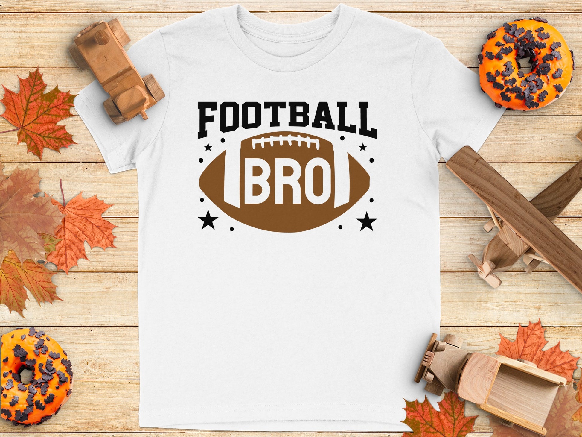 Football Bro Graphic Tee Shirt product type