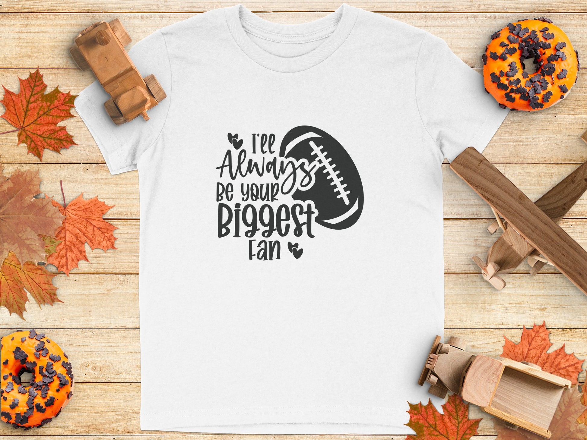 Always Be Your Biggest Fan Football T-shirt product type