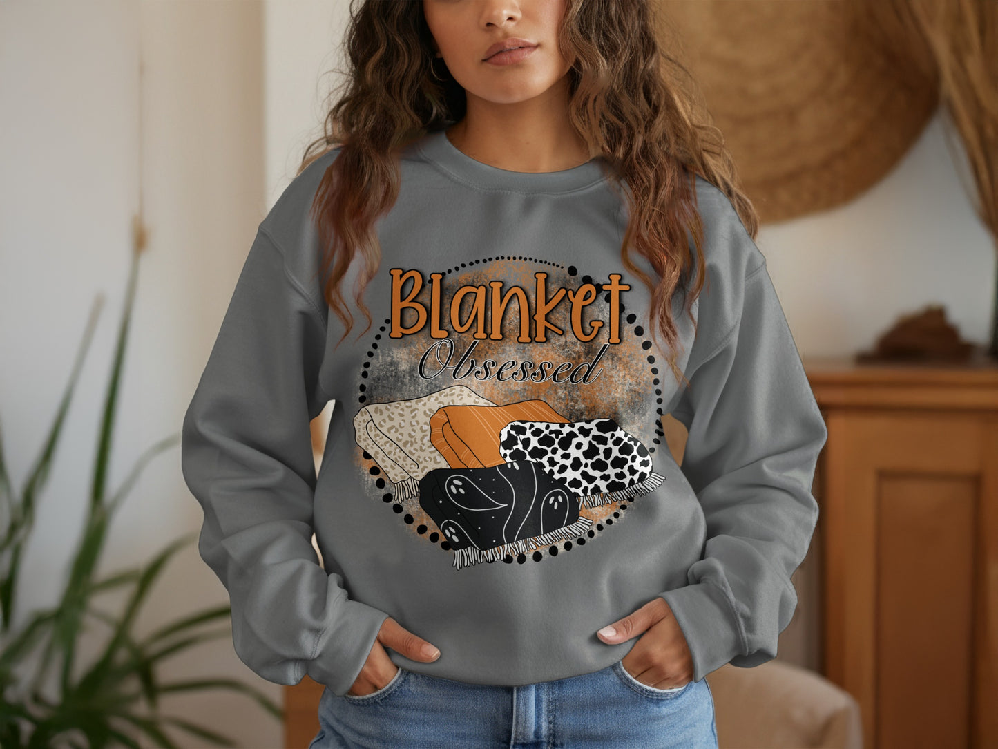 Blanket Obsessed Graphic Sweatshirt Product