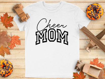 Cheer Mom Graphic Print Casual T-Shirt product type