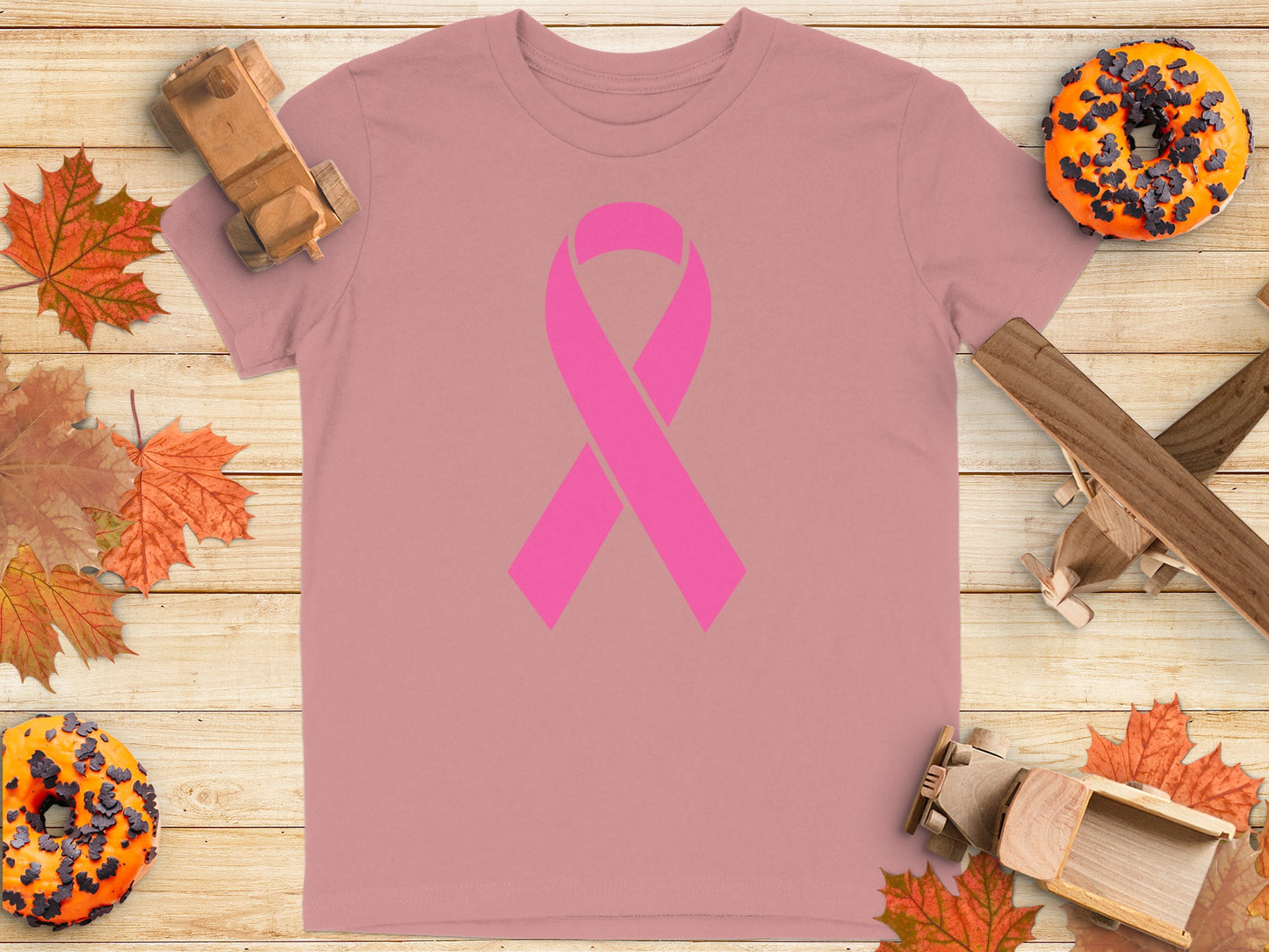 Pink Ribbon Awareness T-Shirt for a Cause product type
