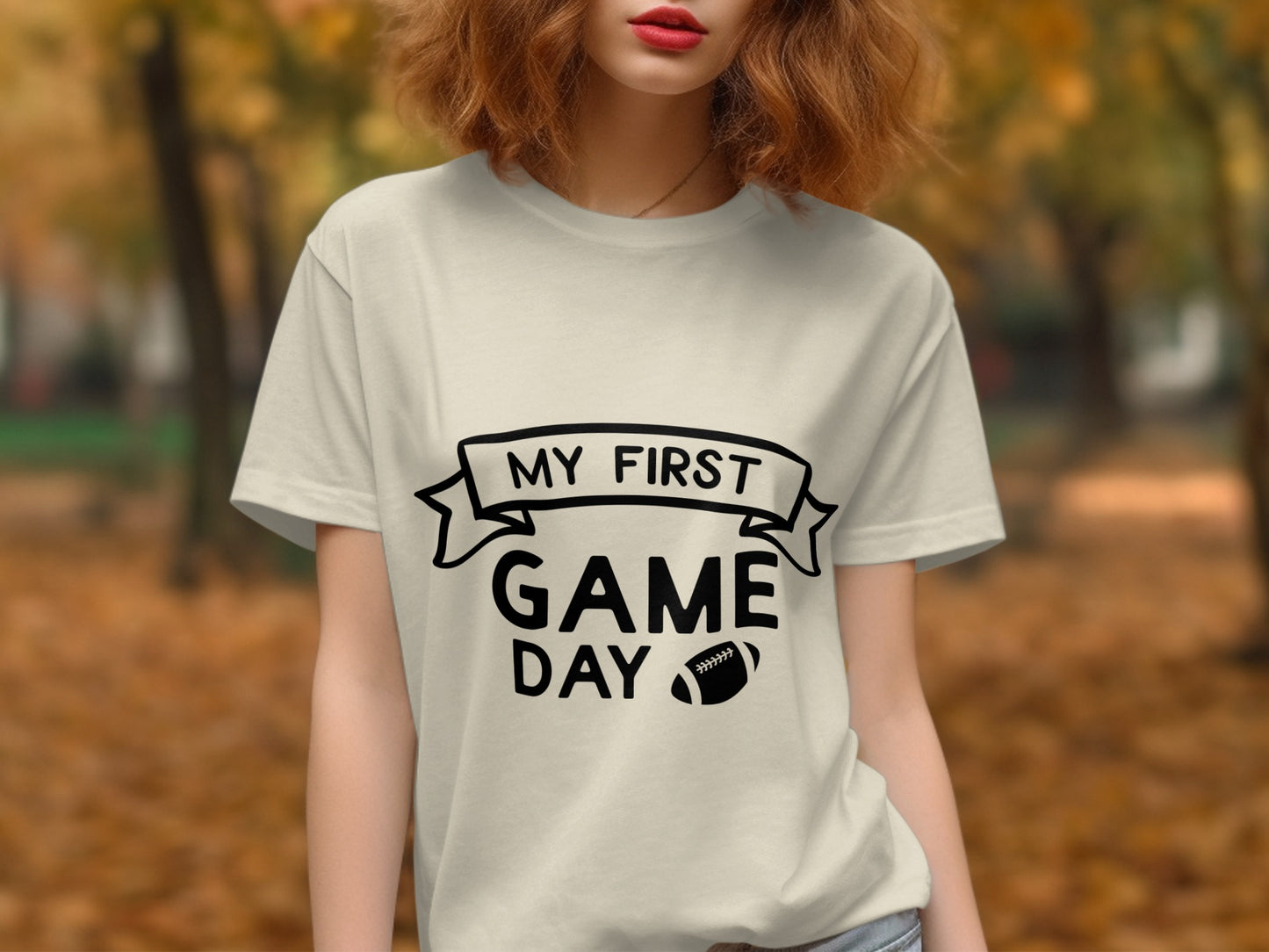 My First Game Day Football Graphic Tee product