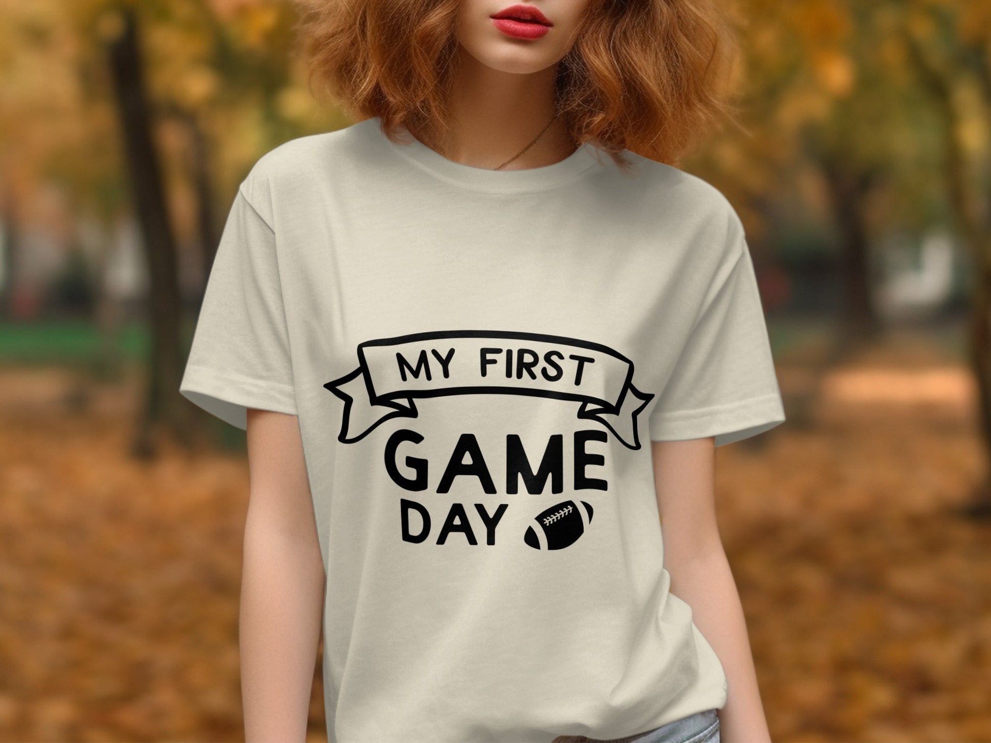 My First Game Day Football Graphic Tee product