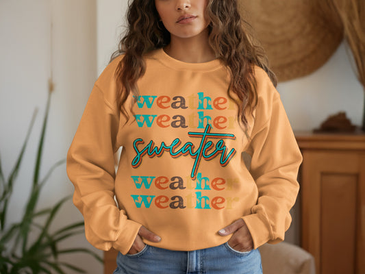 Sweater Weather Graphic Print Apparel product