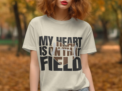 My Heart Is On That Field Graphic Tee product type