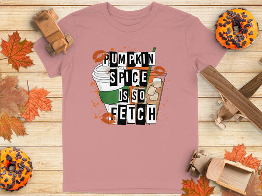 Pumpkin Spice Is So Fetch Pink Graphic Tee product