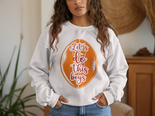 Let's Do This Boys Graphic Printed Sweatshirt product type