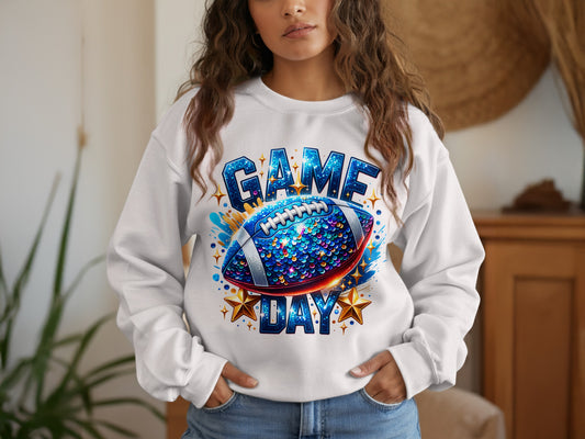 Game Day Football Design Sweatshirt product type