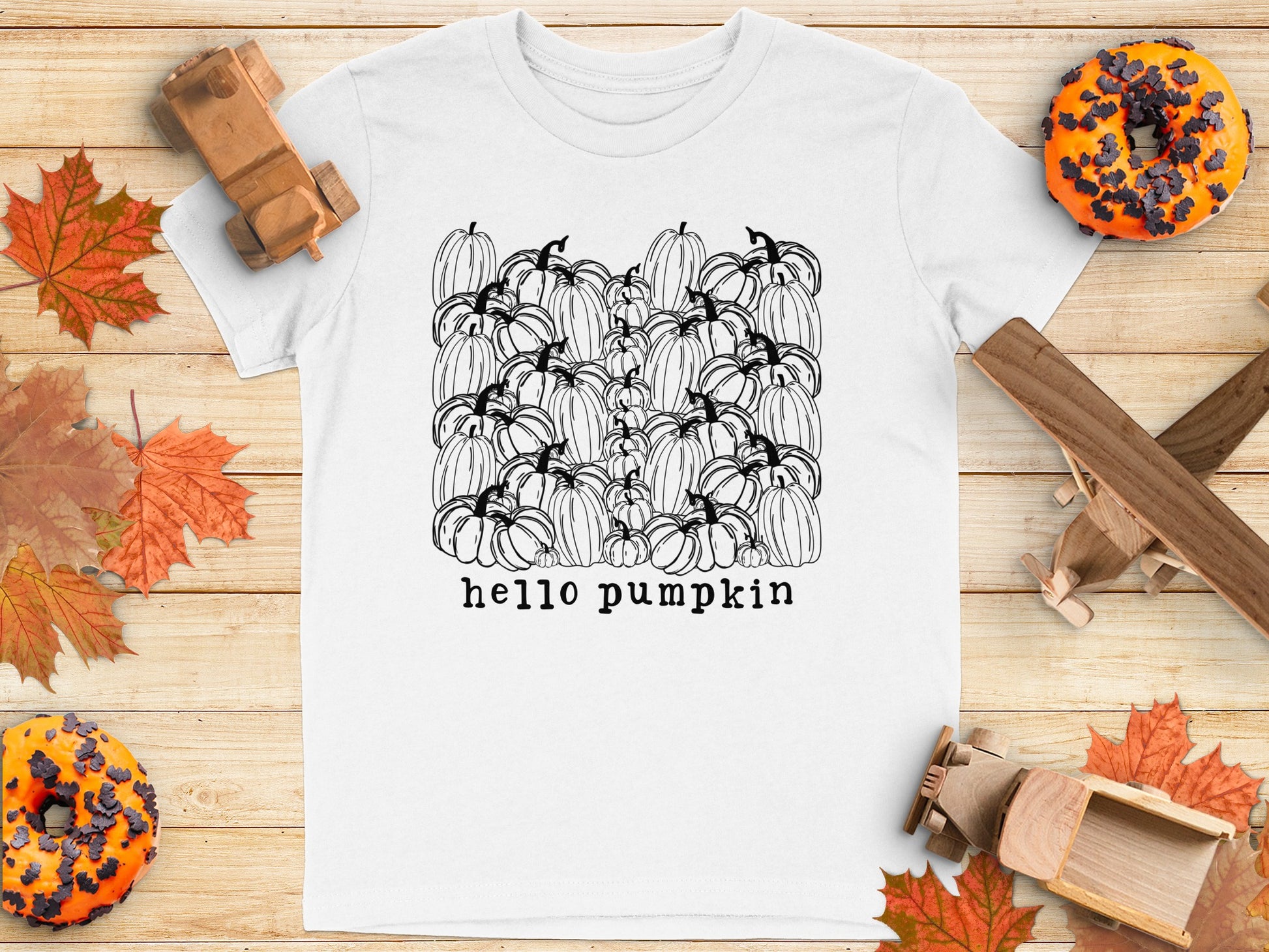 Hello Pumpkin Halloween T-Shirt product type