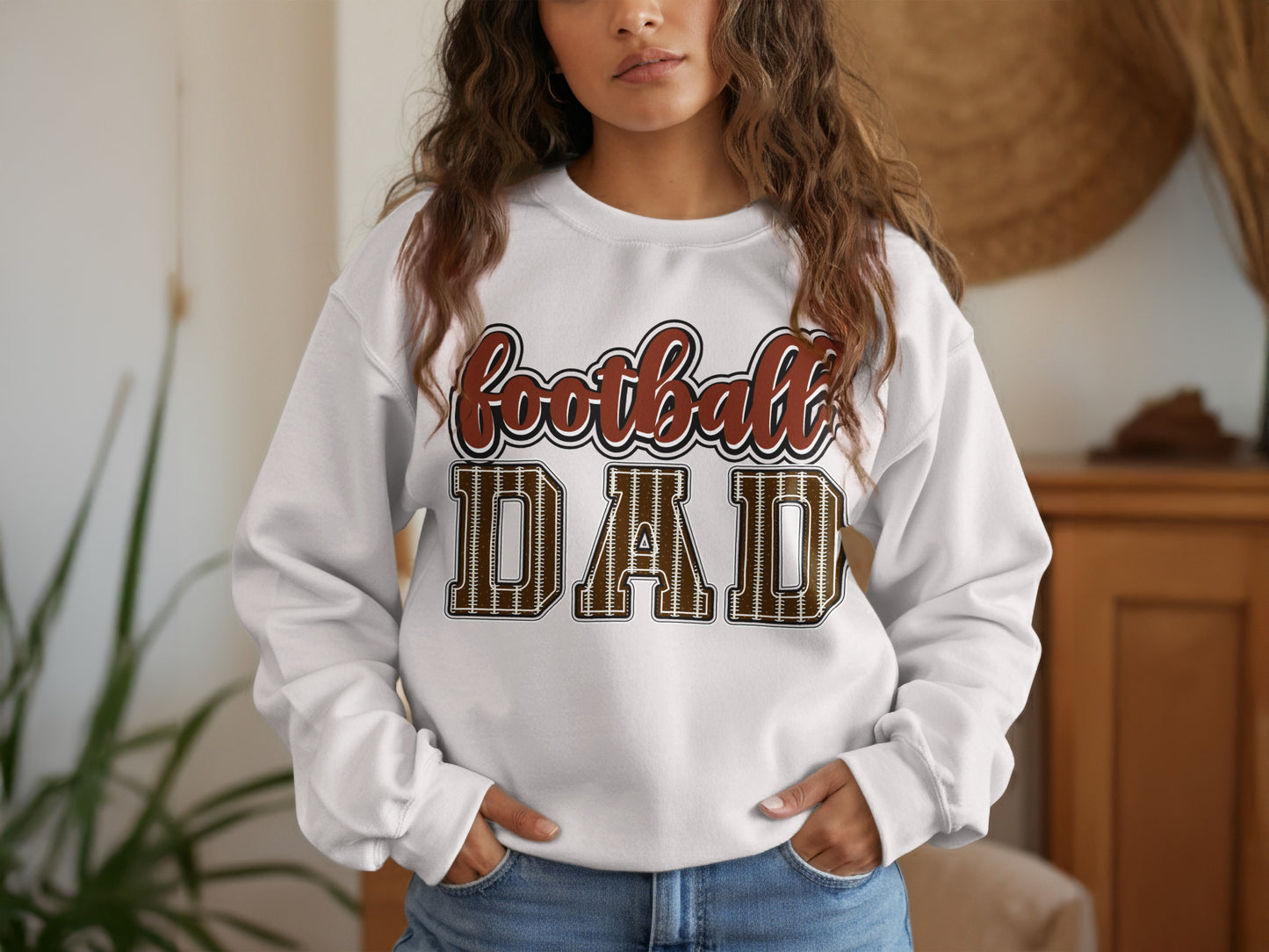 Football Dad Sweater Casual Apparel Product