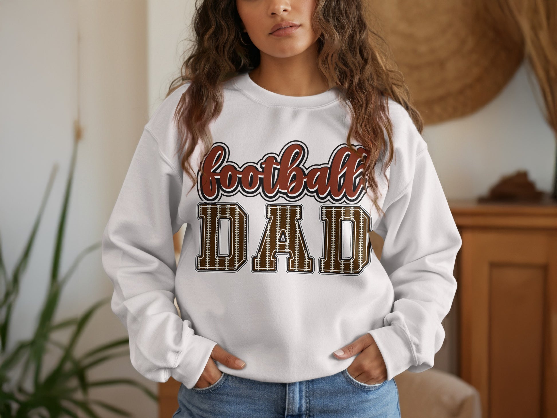 Football Dad Sweater Casual Apparel Product